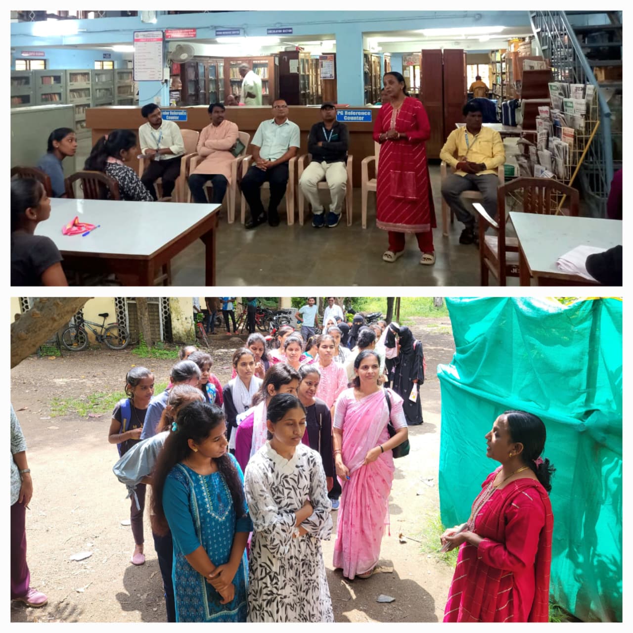 Collage JES Collage Education Tour 06102025 (2) - Library & Information Centre, SDMM